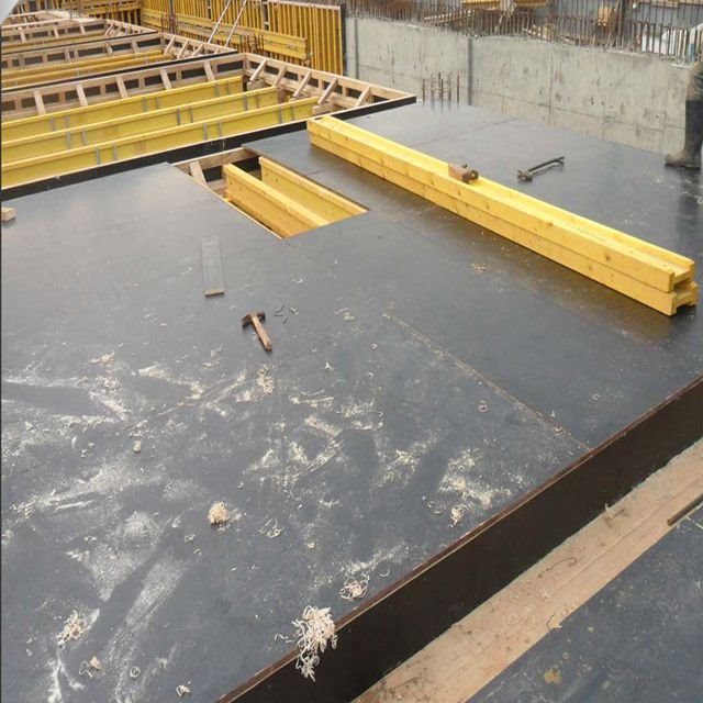 Brown Black Film Face Marine Shuttering Plywood for Construction (11)