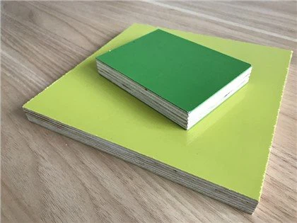 Yelllow Beton için Plastik Kontrplak Levhalar