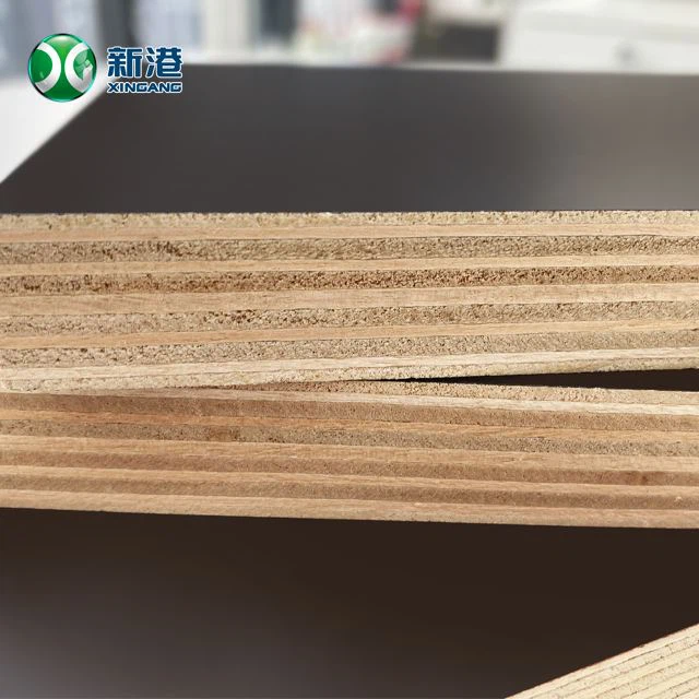 18mm Green Plastic Film Faced Plywood Brown Phenolic Finger Joint Core Poplar Core Cost Effective Hiigh