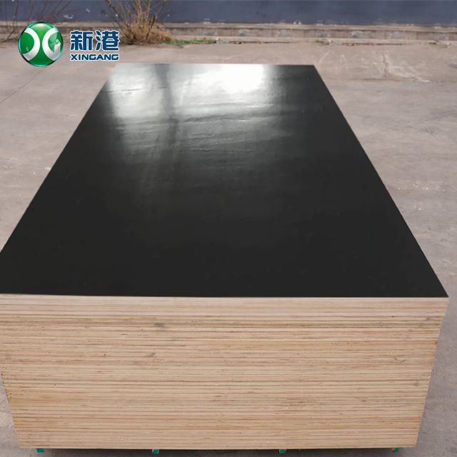 18mm Green Plastic Film Faced Plywood Brown Phenolic Finger Joint Core Poplar Core Cost Effective Hiigh