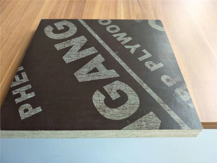 Full Poplar Core WBP Glue Film Faced Plywood For Construction