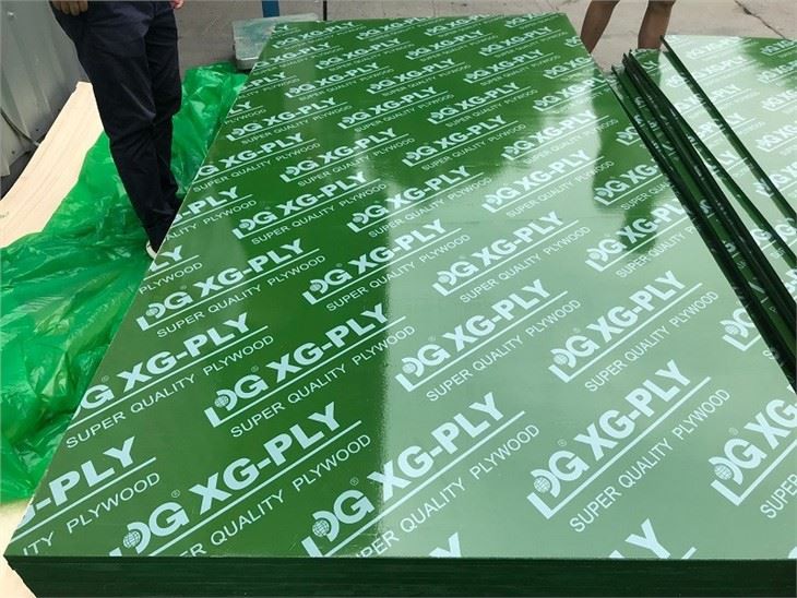 Green Plastic Plywood