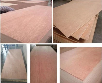 3X7 Bintangor Okoume Sapelli 2mm-5mm BB/CC Kapı Kaplaması Kontrplak