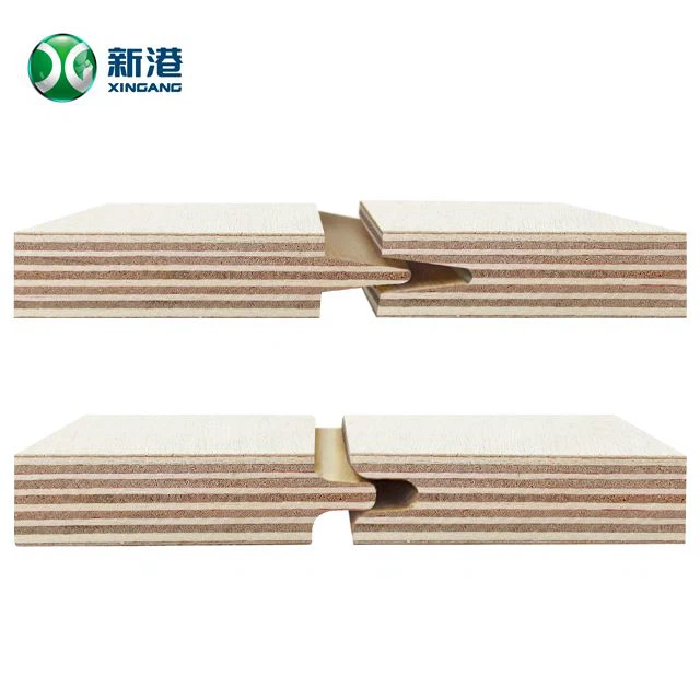 T&G Board 4x8 Cost-effective Pine Grooved Plywood Manufacturer in China For Decoration