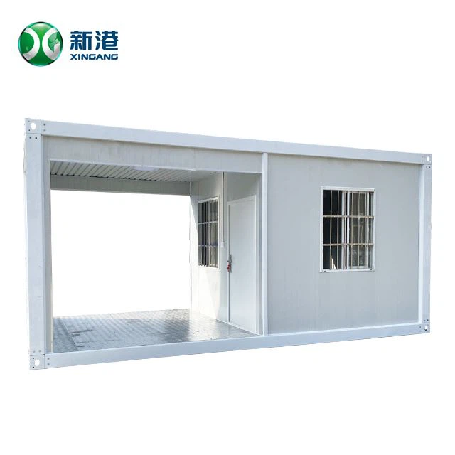 XINGANG Yüksek Kaliteli Konteyner Ev 20ft Düz Paket Konteyner Evler Prefabrik Konteyner Evler