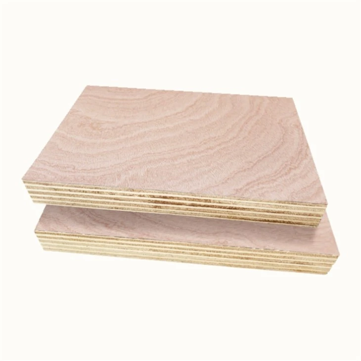 High-Grade Commercial Plywood Poplar Core Natural Wood